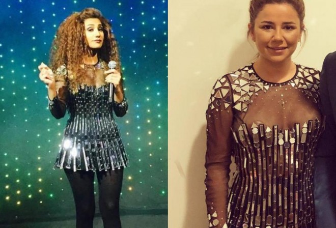 Merve Özbey Bakıda Röyanın libasından geyindi