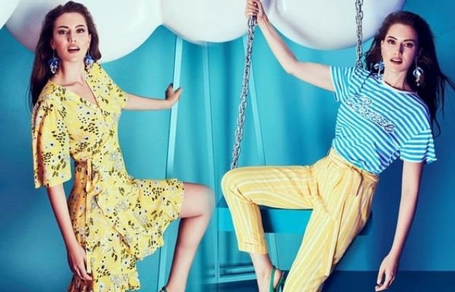 Fahriye Evcendən rəngarəng fotolar