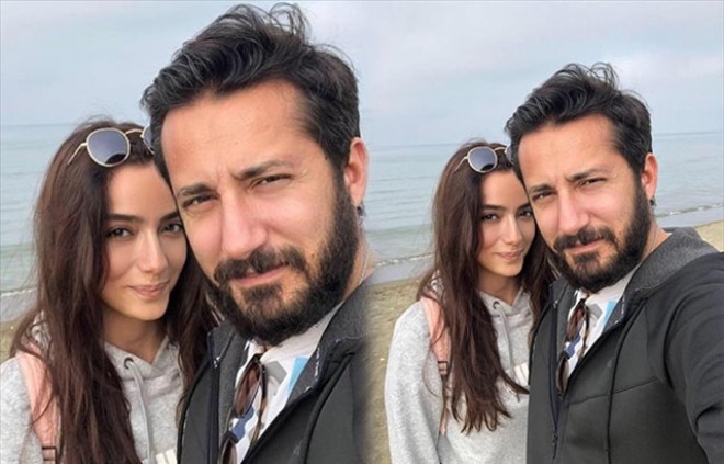 Aktrisa sevgilisi ilə görsəndi - foto