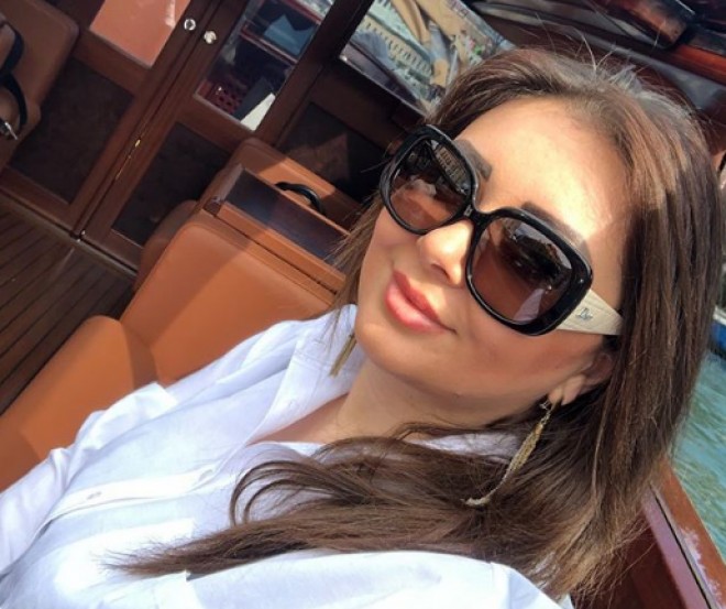 Lalənin Venesiya gəzintisi – foto