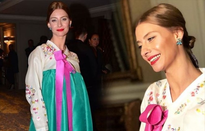 Tuba fərqli libasda göründü