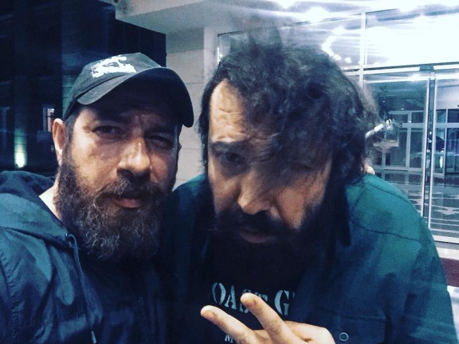 Azərbaycanlı aktyor türkiyəli müğənni ilə bir yerdə