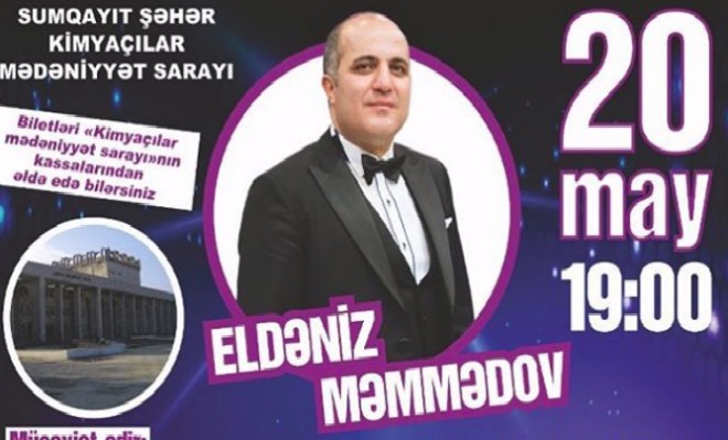 Eldəniz Məmmədov konsertə hazırlaşır