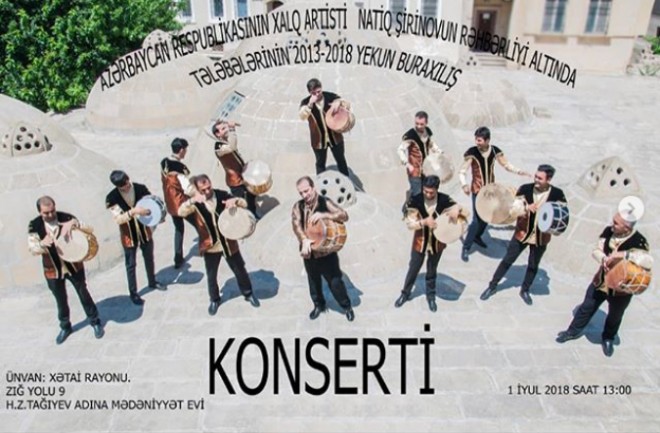 Xalq Artisti konsert verəcək
