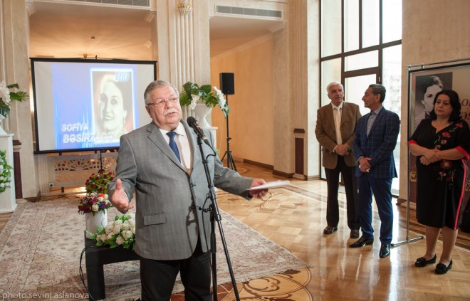 Sofa Bəsirzadənin 100 illiyi ilə bağlı tədbir keçirildi - foto