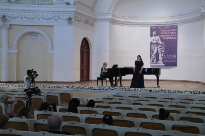 Vokalçıların Bülbül adına VII Beynəlxalq Müsabiqəsinin ilk turu başa çatıb