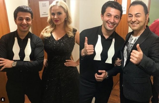 Xəyyam məşhurlarla Moskvada - foto