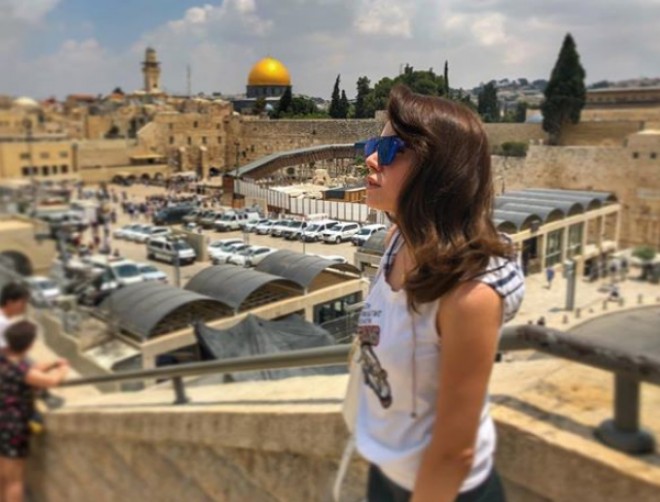 Müğənnimiz İsrailə getdi - foto