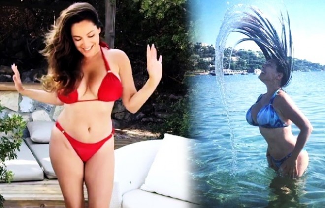 Məşhur model şar kimi şişib - foto