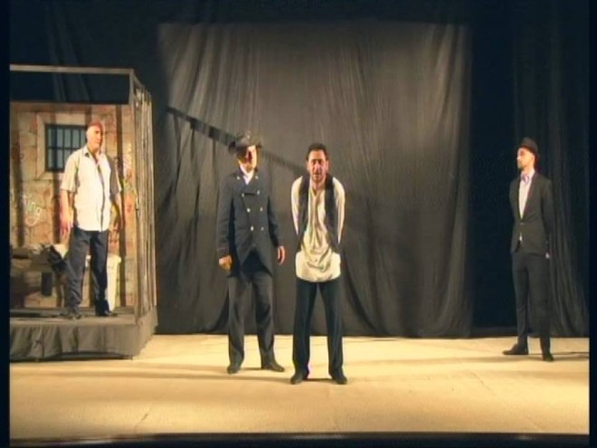 Qazax Dövlət Dram Teatrı Bakıda - "Bir edam məhkumunun son günü" tamaşasından reportaj+foto