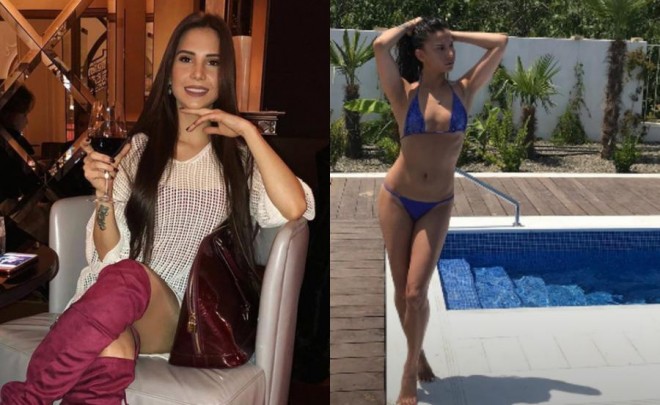 Azərbaycanlı model çimərlik geyimində&nbsp;