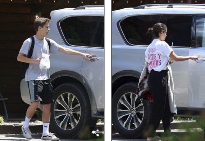 Selena Qomez 8 yaş kiçik oğlana vuruldu - foto