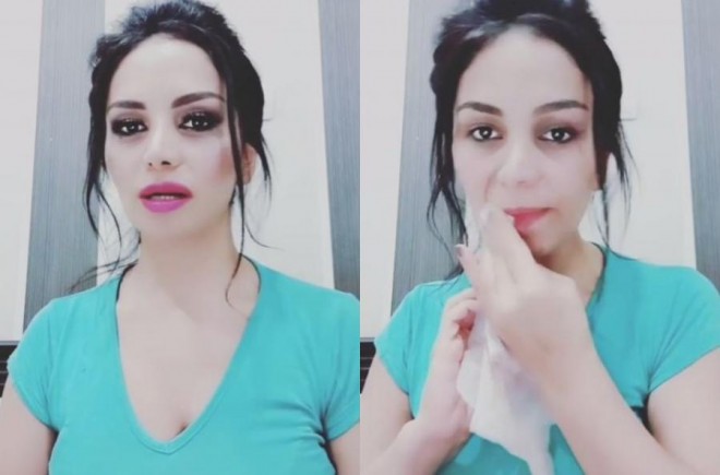 Müğənni təbii halını video ilə göstərdi