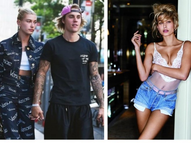 Castin Biber amerikalı model ilə nişanlandı - foto