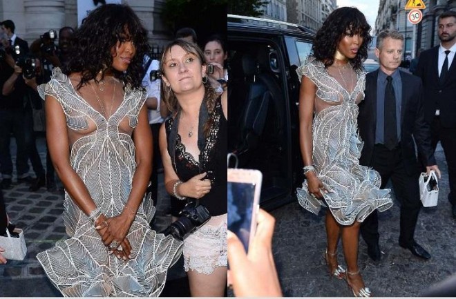 Ziyafətə qatılan model göz oxşadı - foto