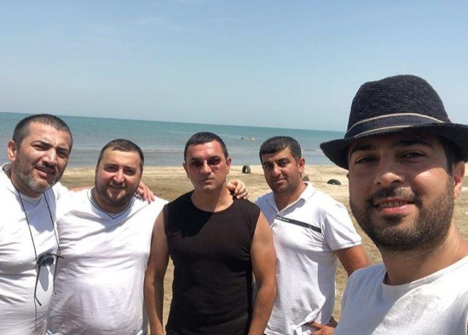 Meyxanaçı dənizdə çəkdiyi videosunu paylaşdı - video