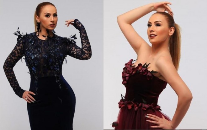 Müğənni gecə geyimlərində fotosessiya etdirdi