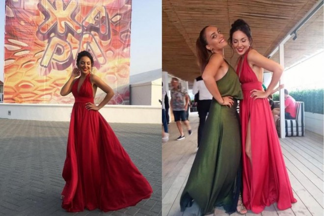 Ayselin geyimi gecəyə damğa vurdu - foto