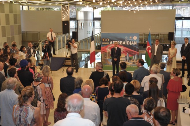 Kann şəhərində Azərbaycan mədəniyyəti günləri başladı - foto