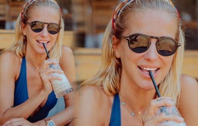 Burcu Esmersoyun bahalı saatı - foto