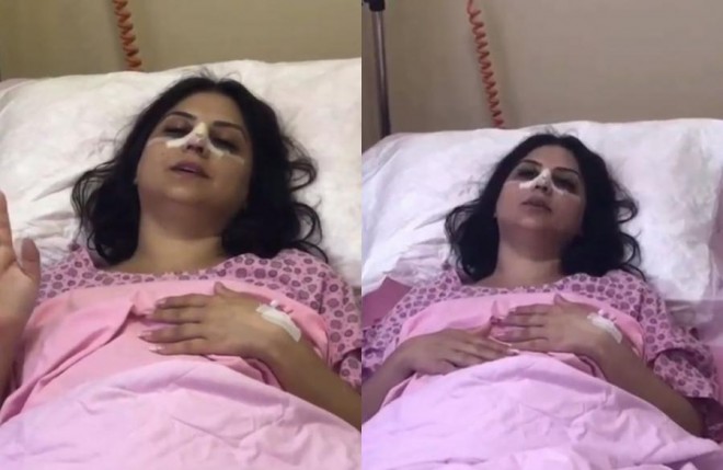 Aktrisa Bakıda plastik əməliyyat etdirdi - foto