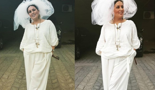 Əməkdar Artist fərqli geyimlə gündəmə gəldi - foto