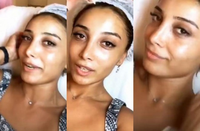 Müğənninin makiyajsız halı - foto