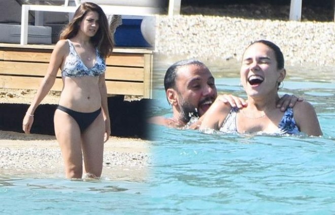 Alişan və hamilə xanımı Bodrumda - foto