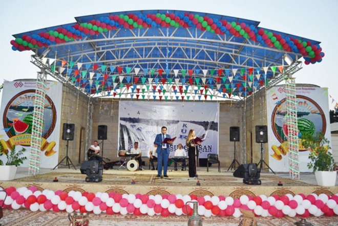 “Bölgələrdən bölgələrə” festivalı Sabirabadda - foto