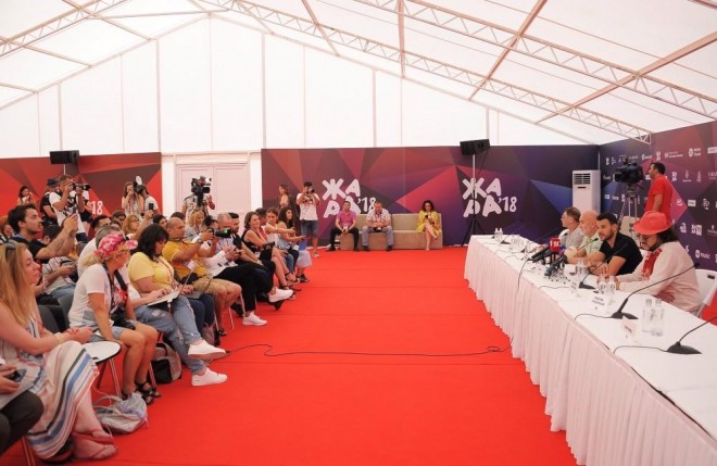 &nbsp;"Jara"nın təşkilatçılarının mətbuat konfransı - fotoreportaj