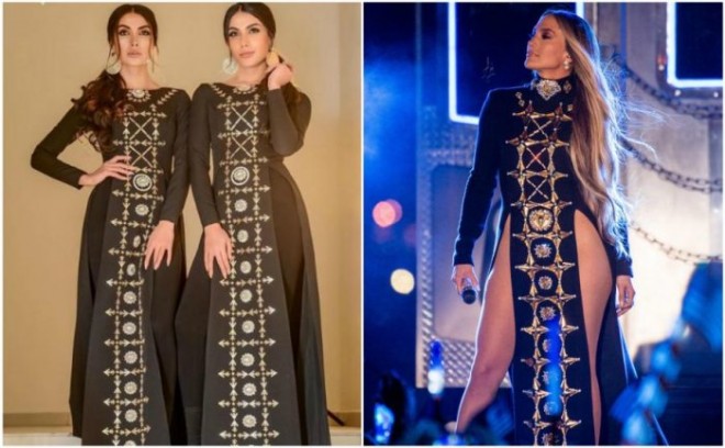 Əkizlərin libası göz oxşadı - foto