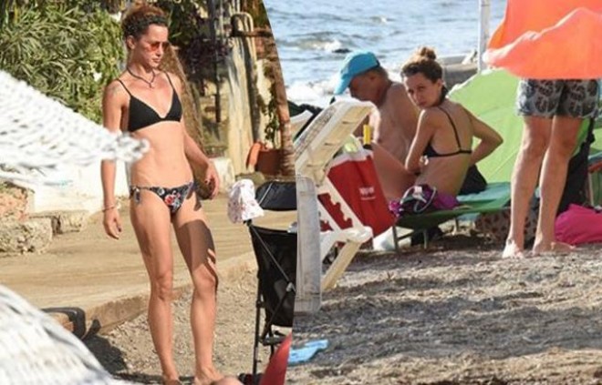 Aktrisa Yıldız Asyalı istirahətdə - foto