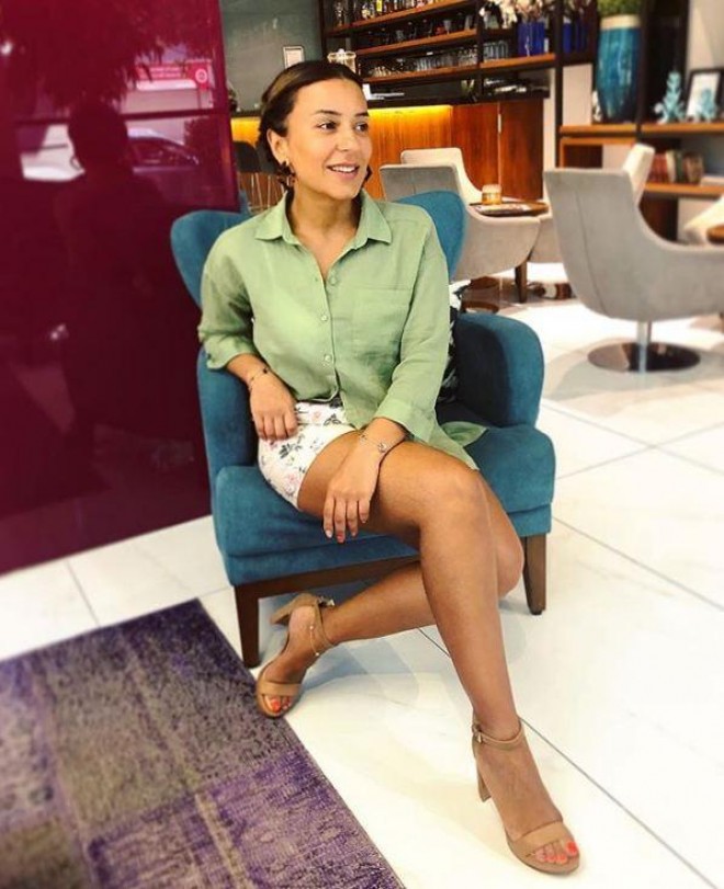 Tünzalə Ağayevanın geyimi qınandı - foto