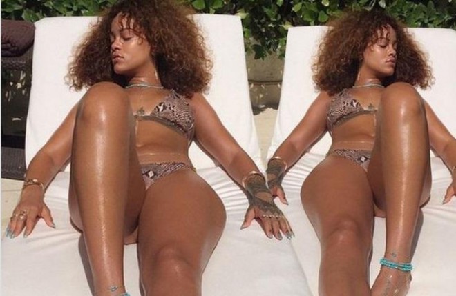 Rihannanın seksual şəkilləri - foto