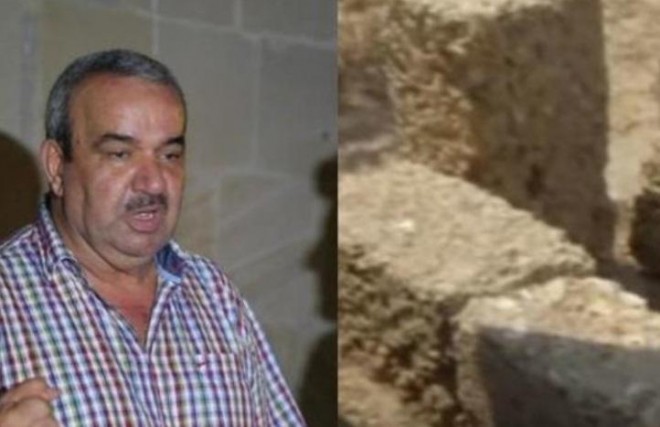 Meyxanaçı özünə qəbir qazdırıb