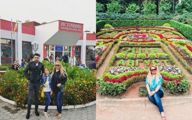 Müğənni Yesentukidə dincəlir - foto