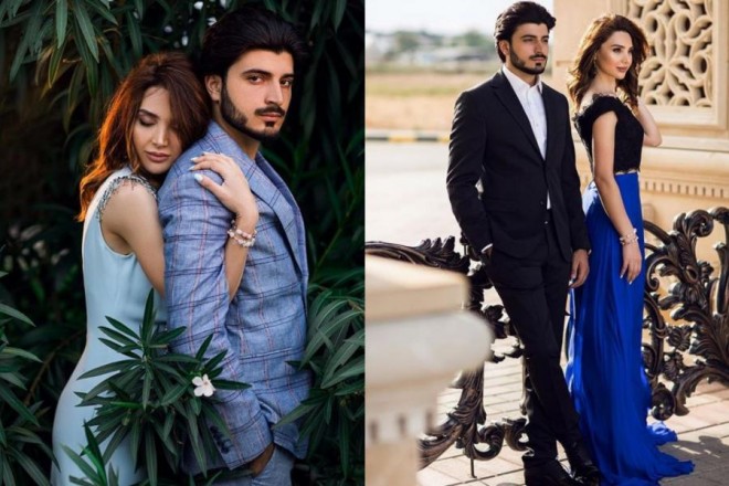 Evlənməyə hazırlaşan aktyorların fotosessiyası