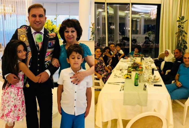 Xalq Artisti 77 yaşını qeyd etdi - video+foto