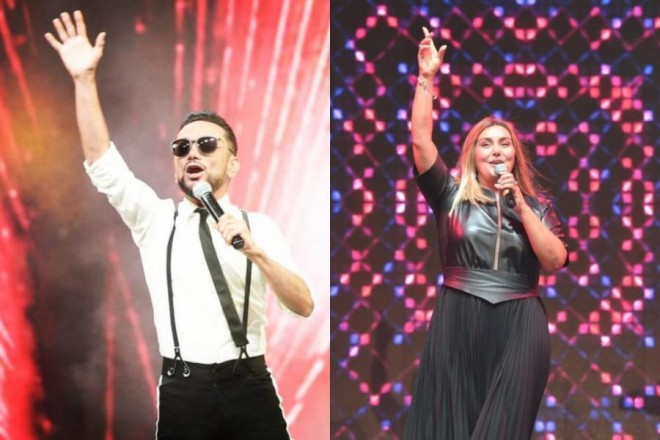 Küsülü simalar eyni səhnəni bölüşdülər - foto