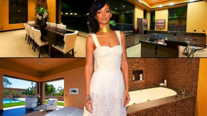 Polis Rihannanın evinə vertolyotla gəldi&nbsp;