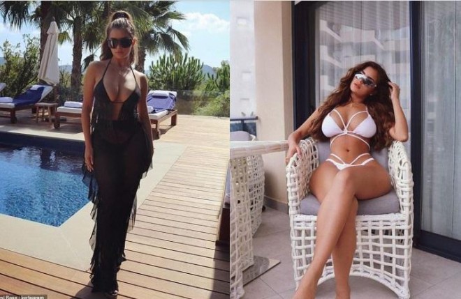 Model Demi Rouzun&nbsp;bikinili fotoları