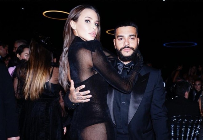 Rusiyalı reperin model sevgilisi hamilədir - foto