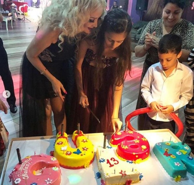 Xalq artisti qızına ad&nbsp;günü keçirdi - foto