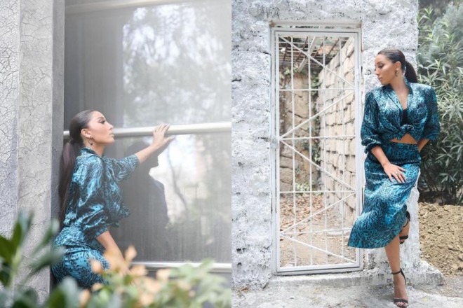 Günay anasının gənclik illərini geyimlə xatırlatdı - foto