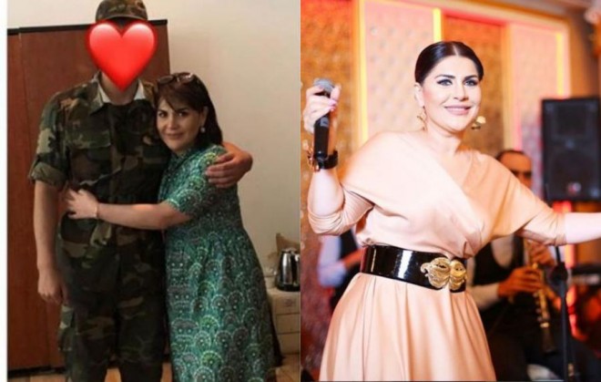 Müğənninin oğlu əsgər getdi