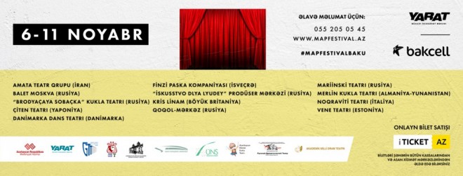 M.A.P. Beynəlxalq Teatr Festivalına hazırlaşır