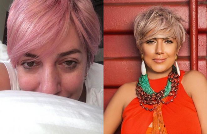 Lalə Məmmədovanın makiyajsız şəkli