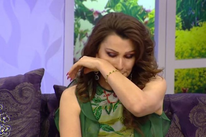 Xalq artisti göz yaşlarını saxlaya bilmədi&nbsp;