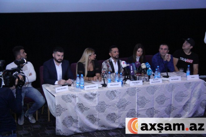 Faiq Ağayev&nbsp;“Gözüm dəyməsin sənə” klipinə təqdimat keçirdi - foto