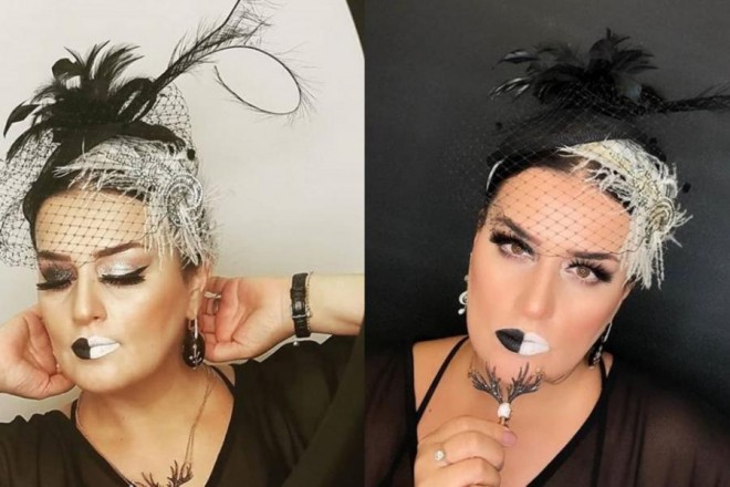 Elza Seyidcahanın ağ-qara şəkilləri